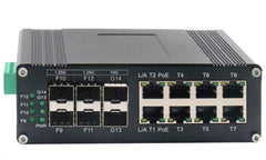 8 Port POE 10G Uplink Industrial Managed Switch SWM-POE-8/4SFP/2SFP+-48V